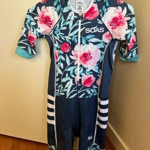 SOAS Floral tri Suit